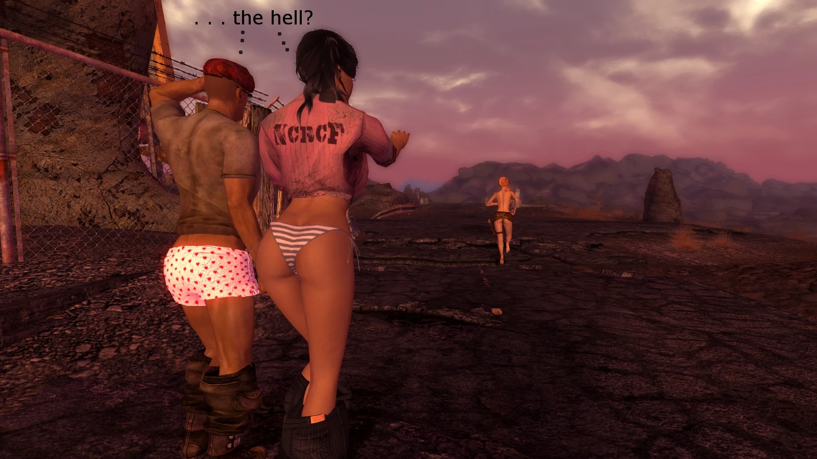 1600px x 900px - The Nearly Naked Belt Bandit Strikes Again at Fallout New Vegas - mods and  community