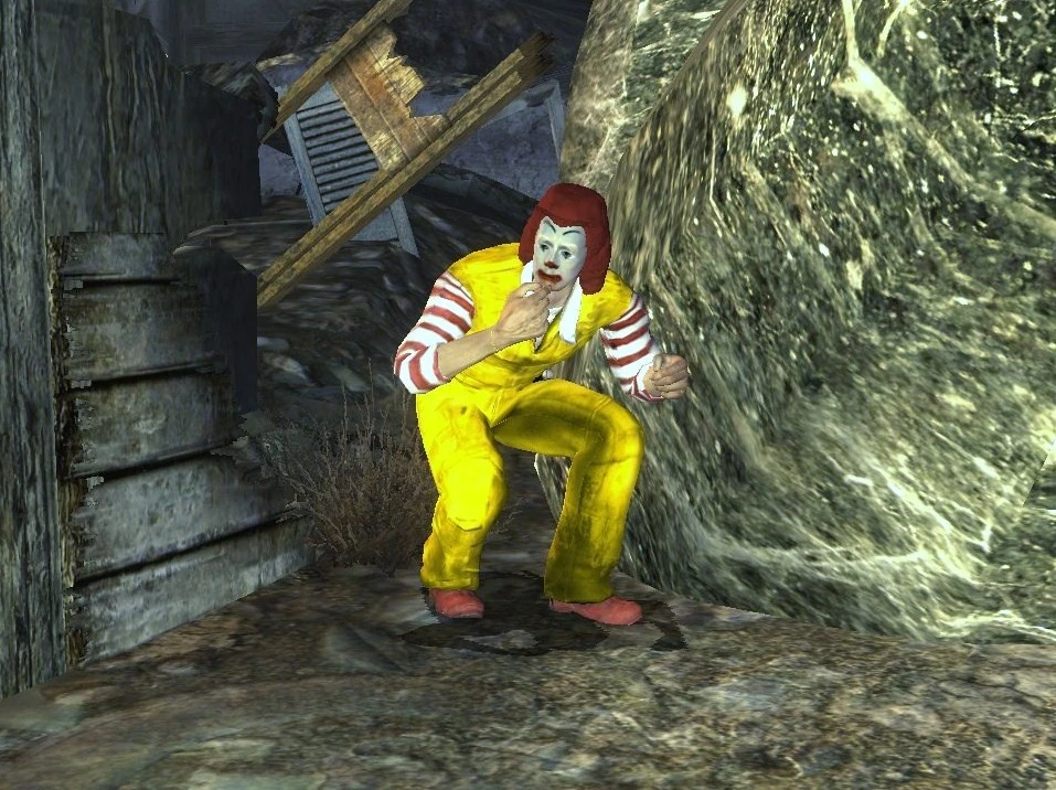 Cowardly Cannibal Clown At Fallout New Vegas - Mods And Community