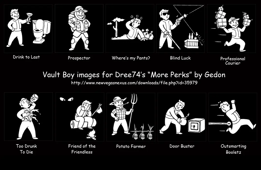 More Perks II at Fallout New Vegas - mods and community