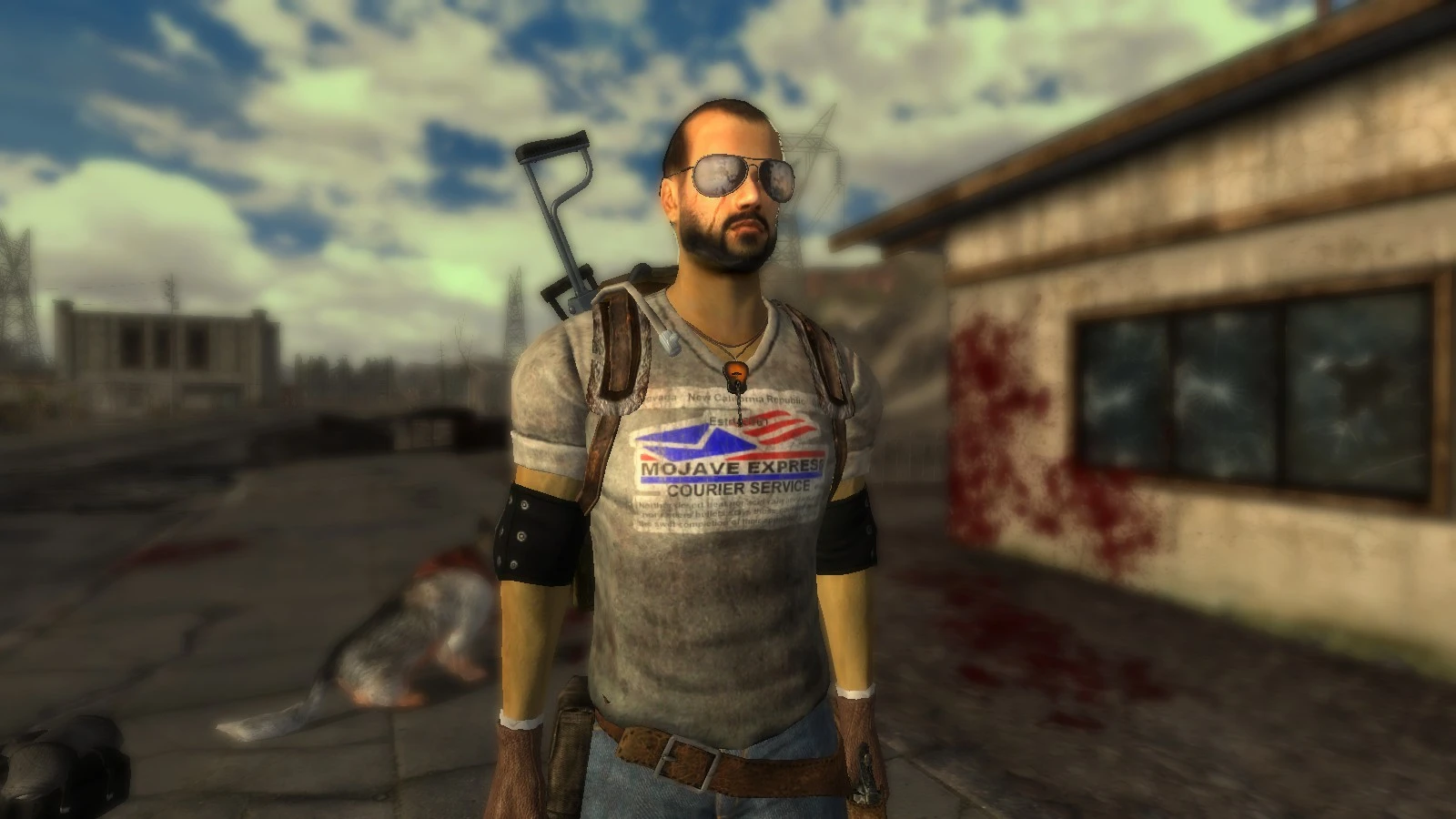 Drags Casual Couriermojave Expressgloves Are Black After Fix At Fallout New Vegas Mods And 6790