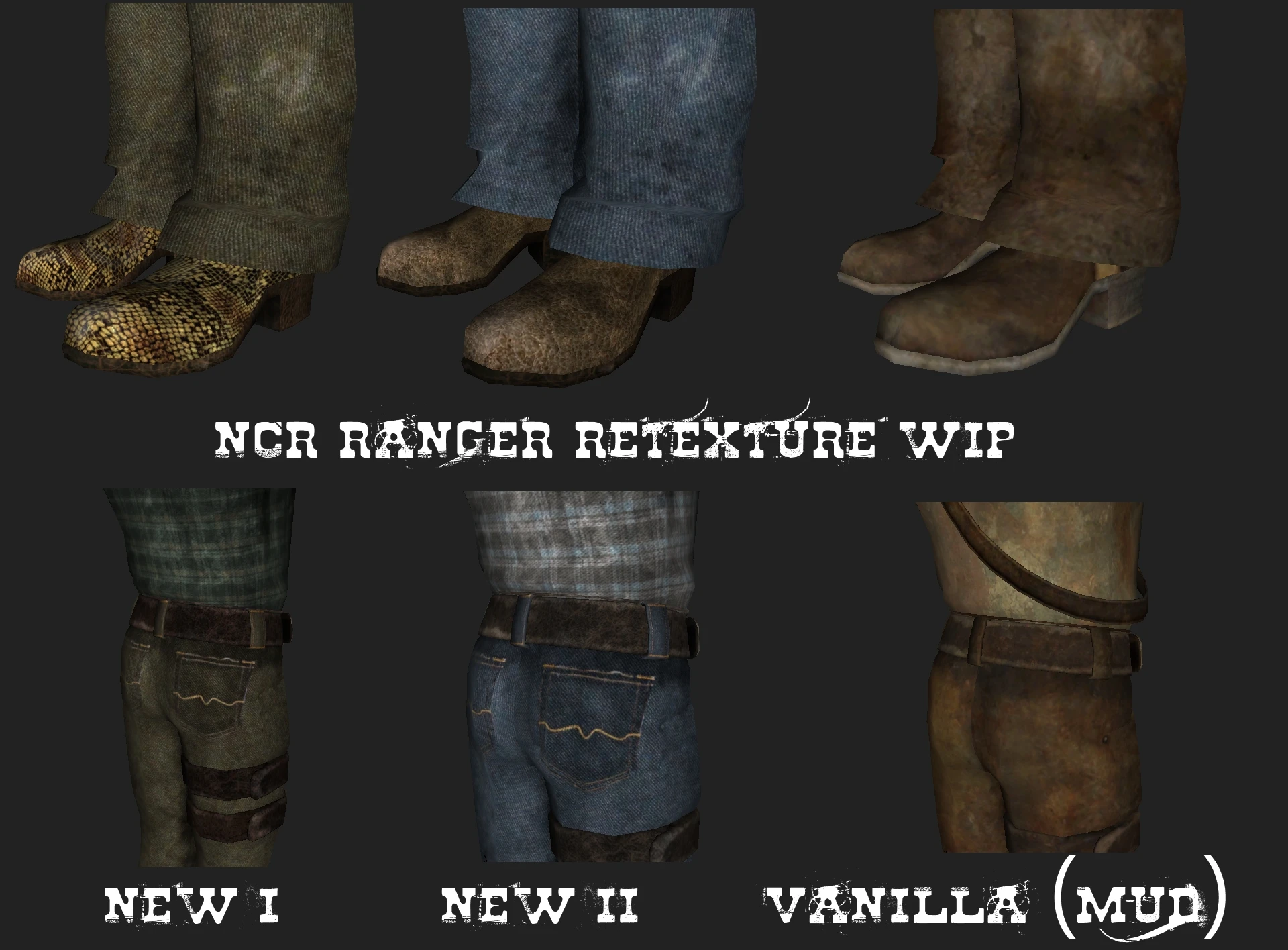 Ncr Ranger Retexture Wip At Fallout New Vegas Mods And Community