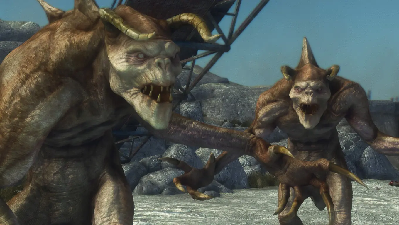 fallout new vegas deathclaw mod