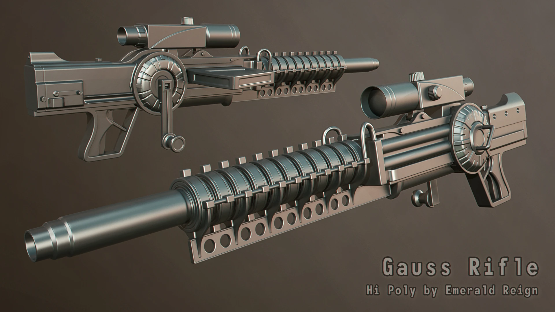 new vegas gauss rifle
