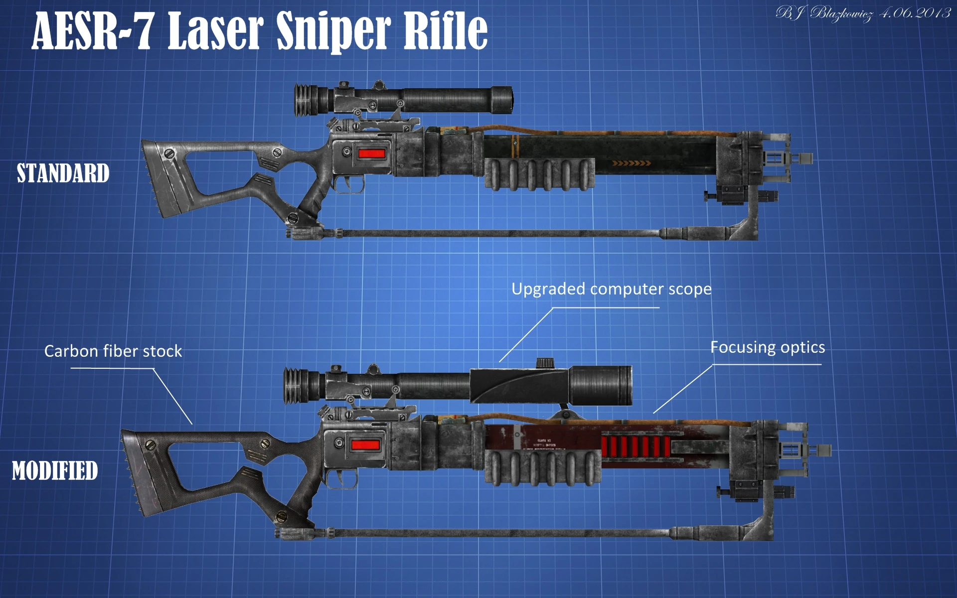 fallout 4 laser sniper rifle