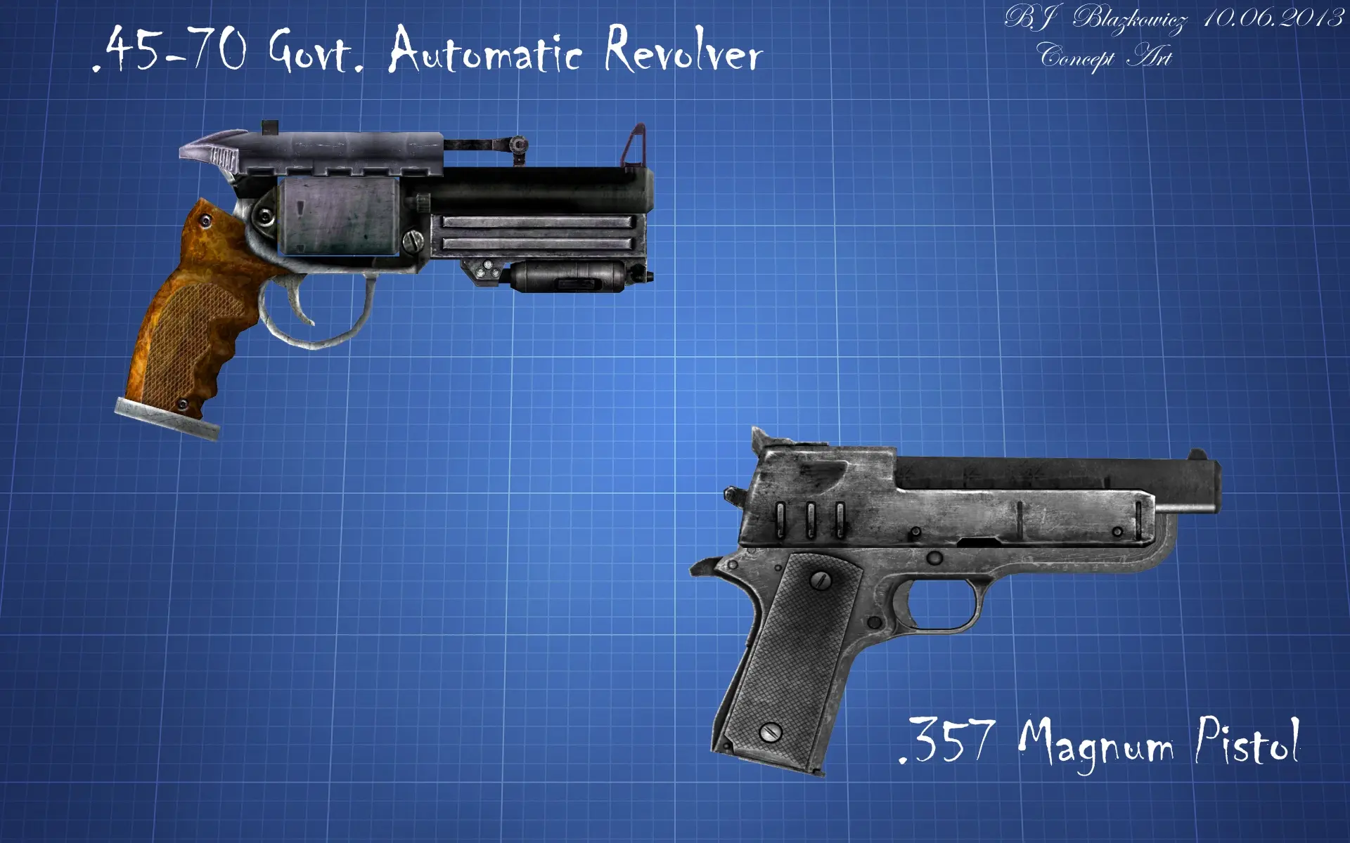 fallout new vegas pistols