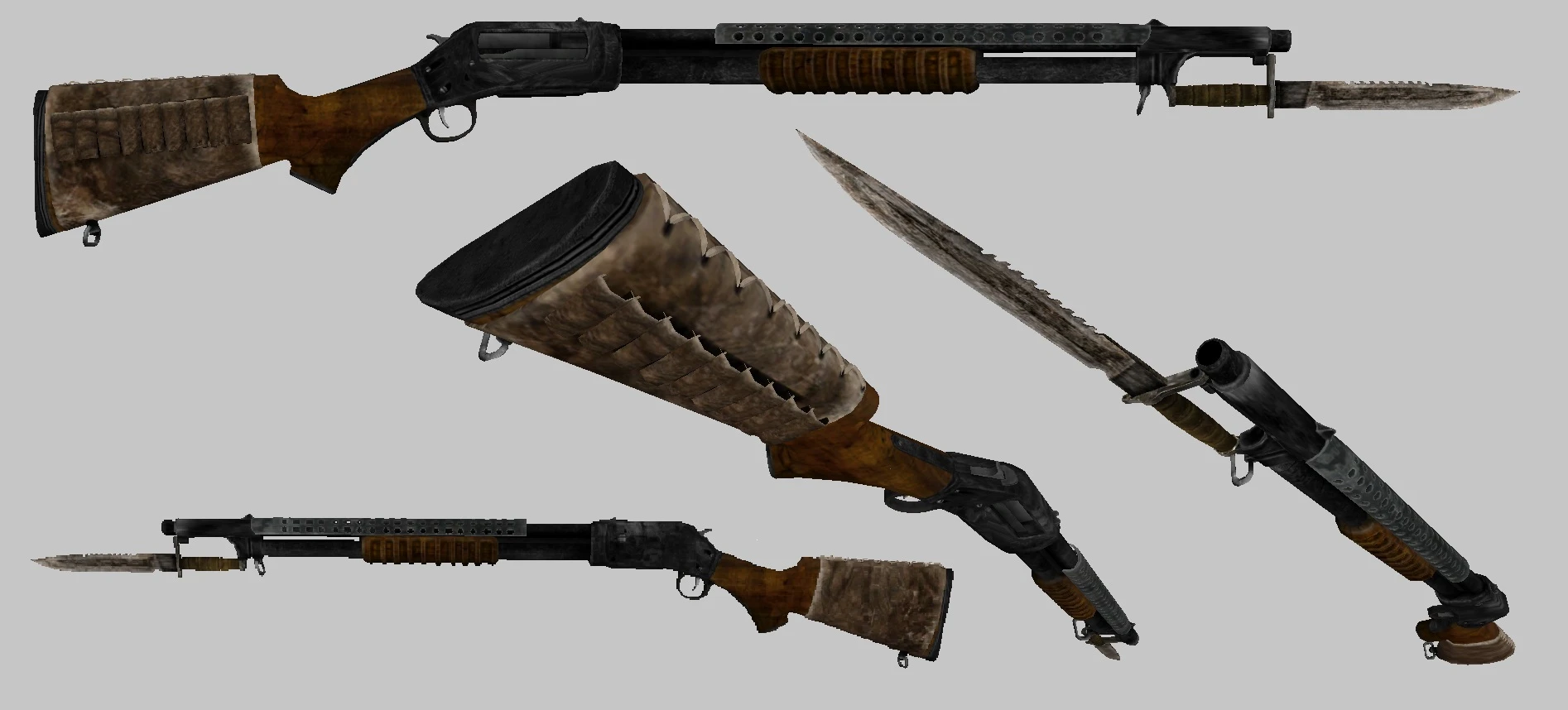 Fallout 4 shotguns rifles фото 67