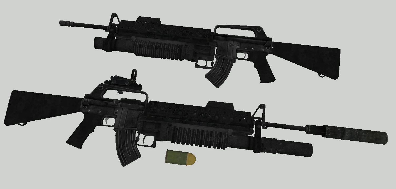 new vegas grenade rifle
