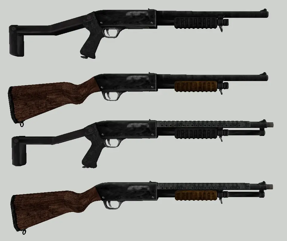 fallout new vegas shotguns