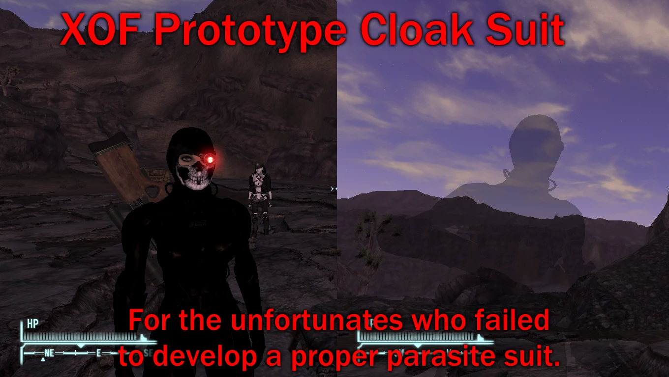 XOF Prototype Cloak Suit XOF Prototype Cloak Suit
