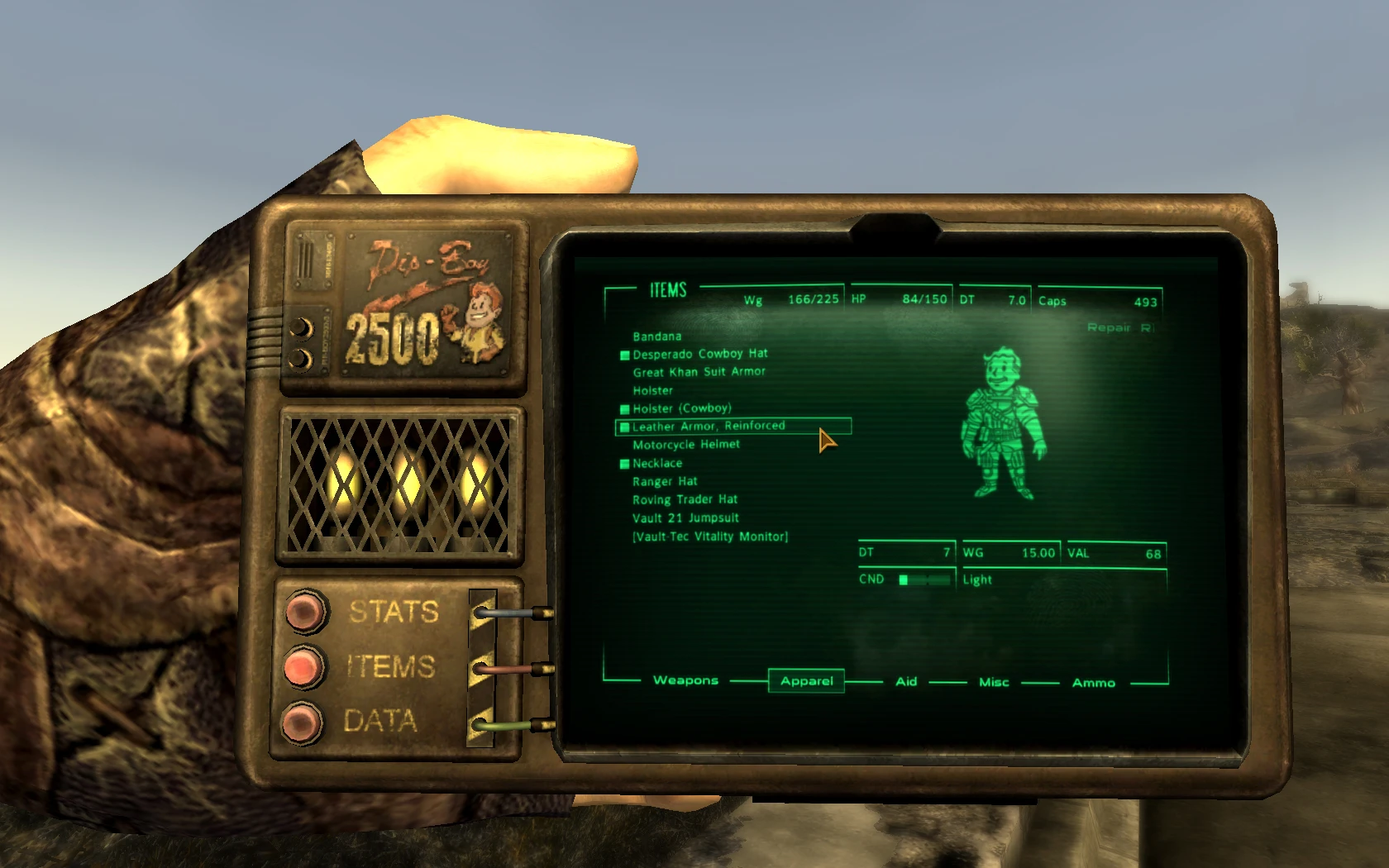 Pip-Boy 2500 at Fallout New Vegas - mods and community
