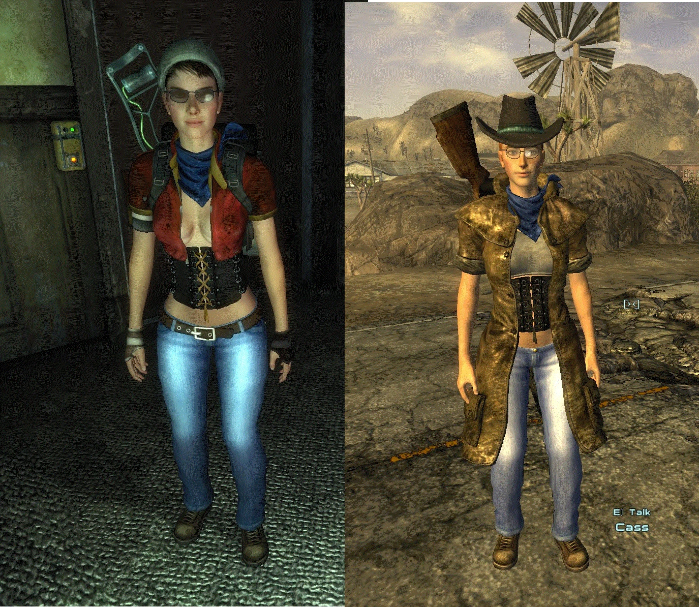 Cass and Veronica outfit at Fallout New Vegas - mods and community. 