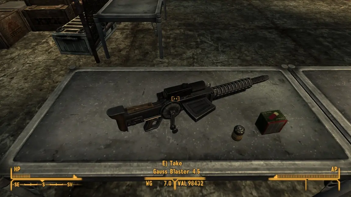 all fallout new vegas weapons