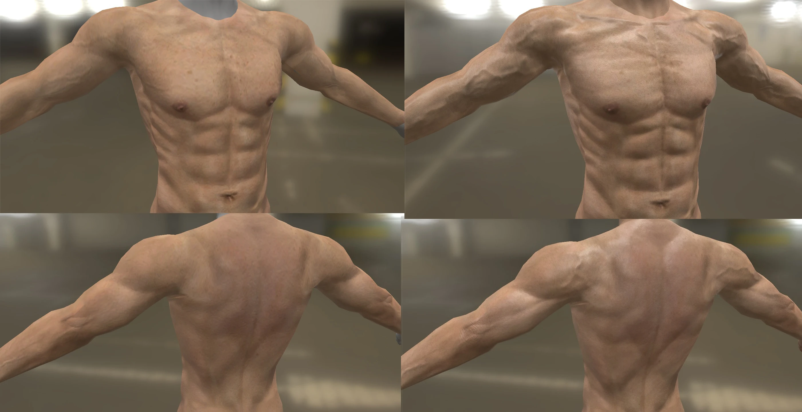 Fallout 4 male body texture (120) фото