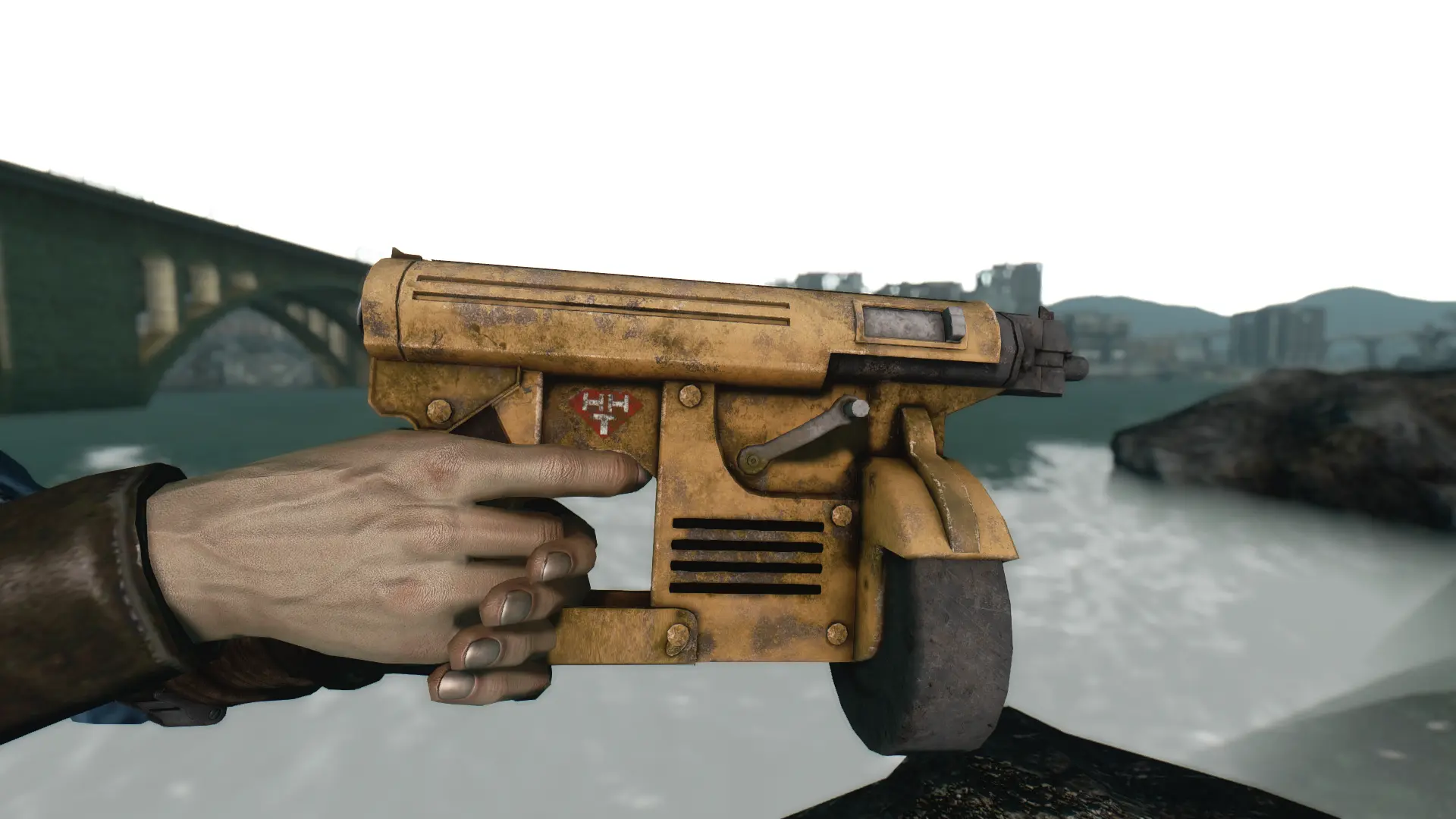 Nailgun Retexture Progress at Fallout New Vegas - mods and community