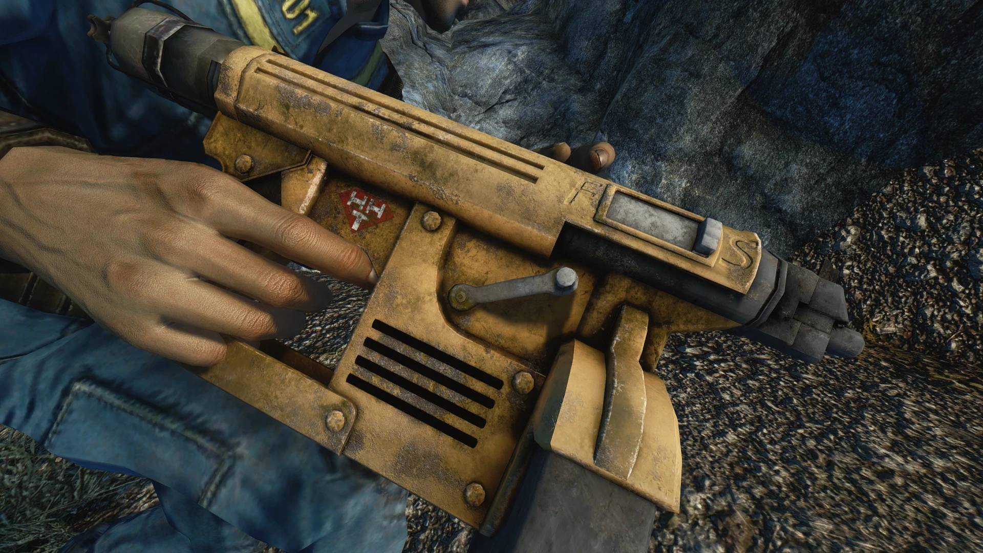 Fallout 4 тройной ствол для минигана фото 106