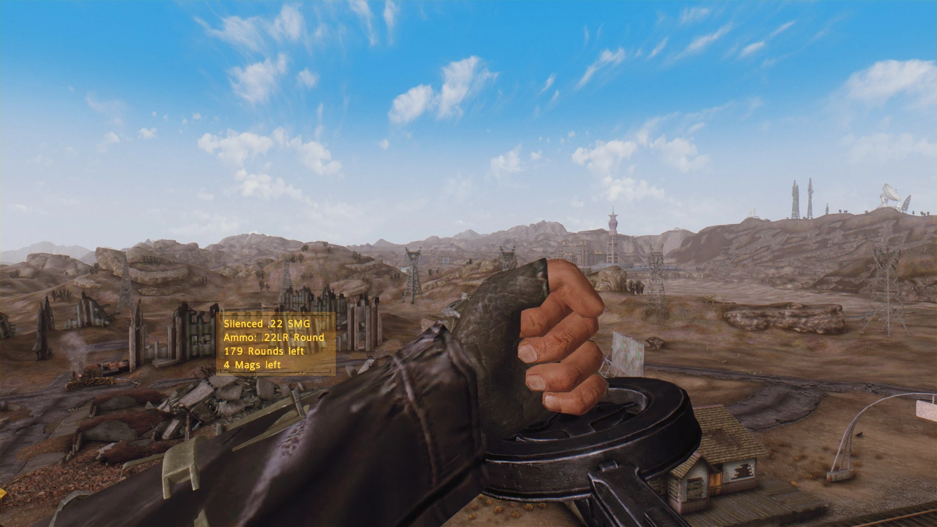 fallout new vegas ammo and condition checking
