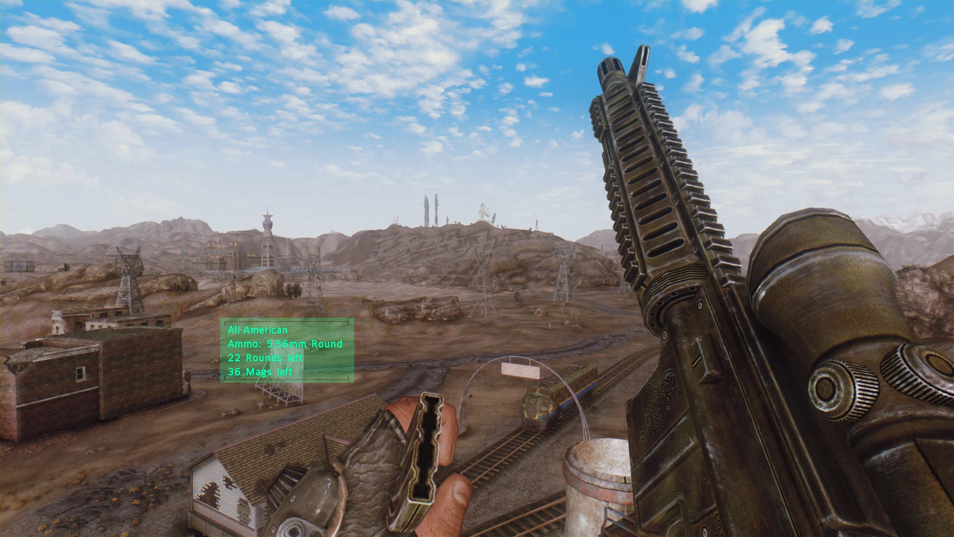 fallout new vegas ammo and condition checking