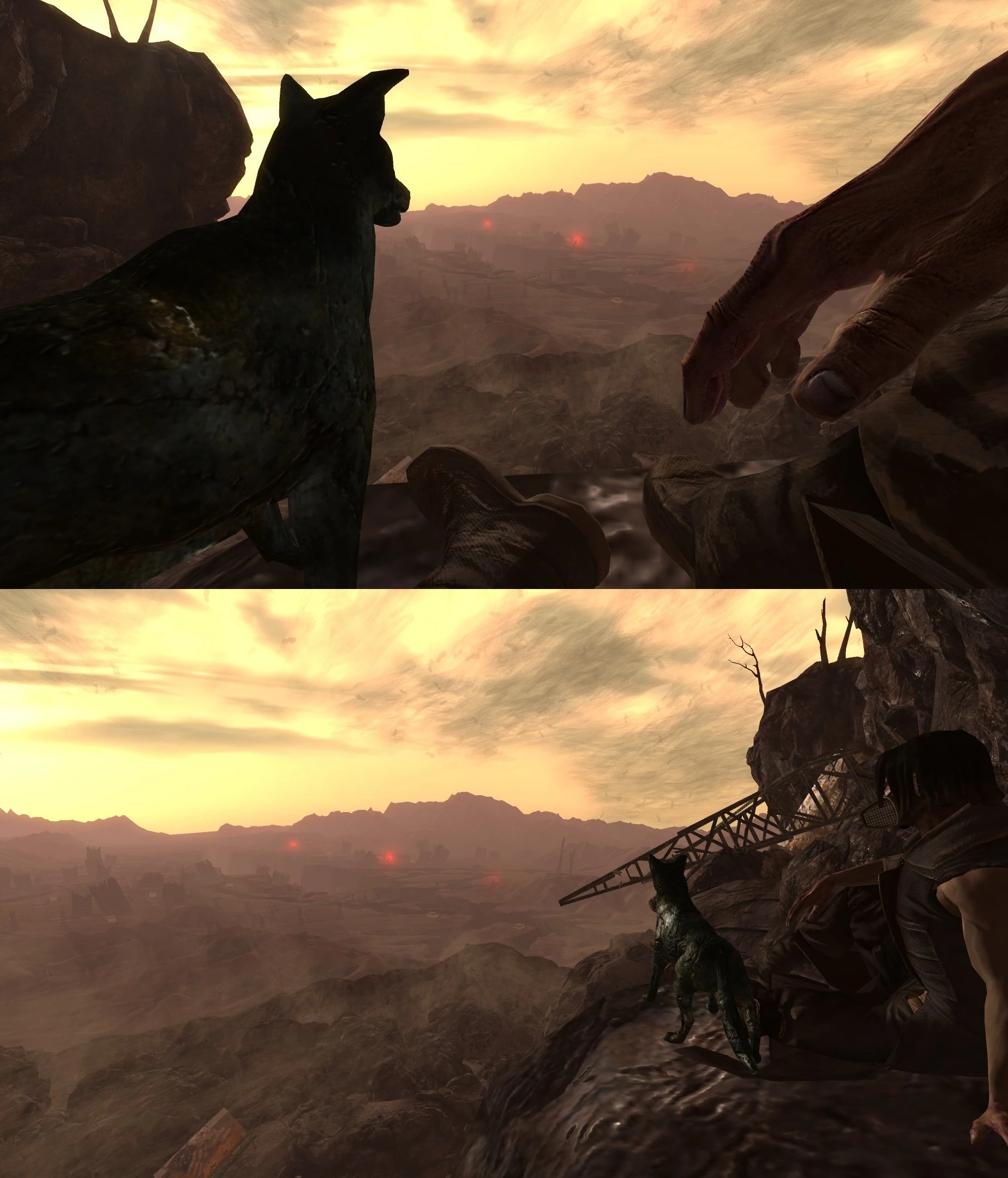 canon ending of fallout new vegas