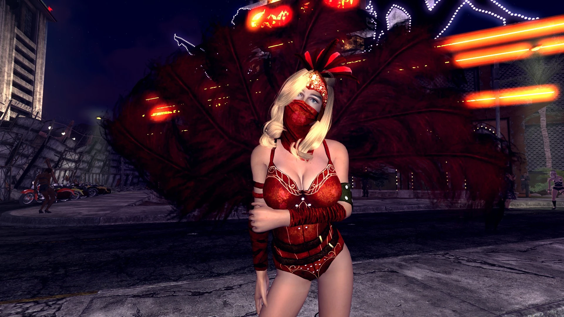New Vegas Showgirl: Miss Fortune.