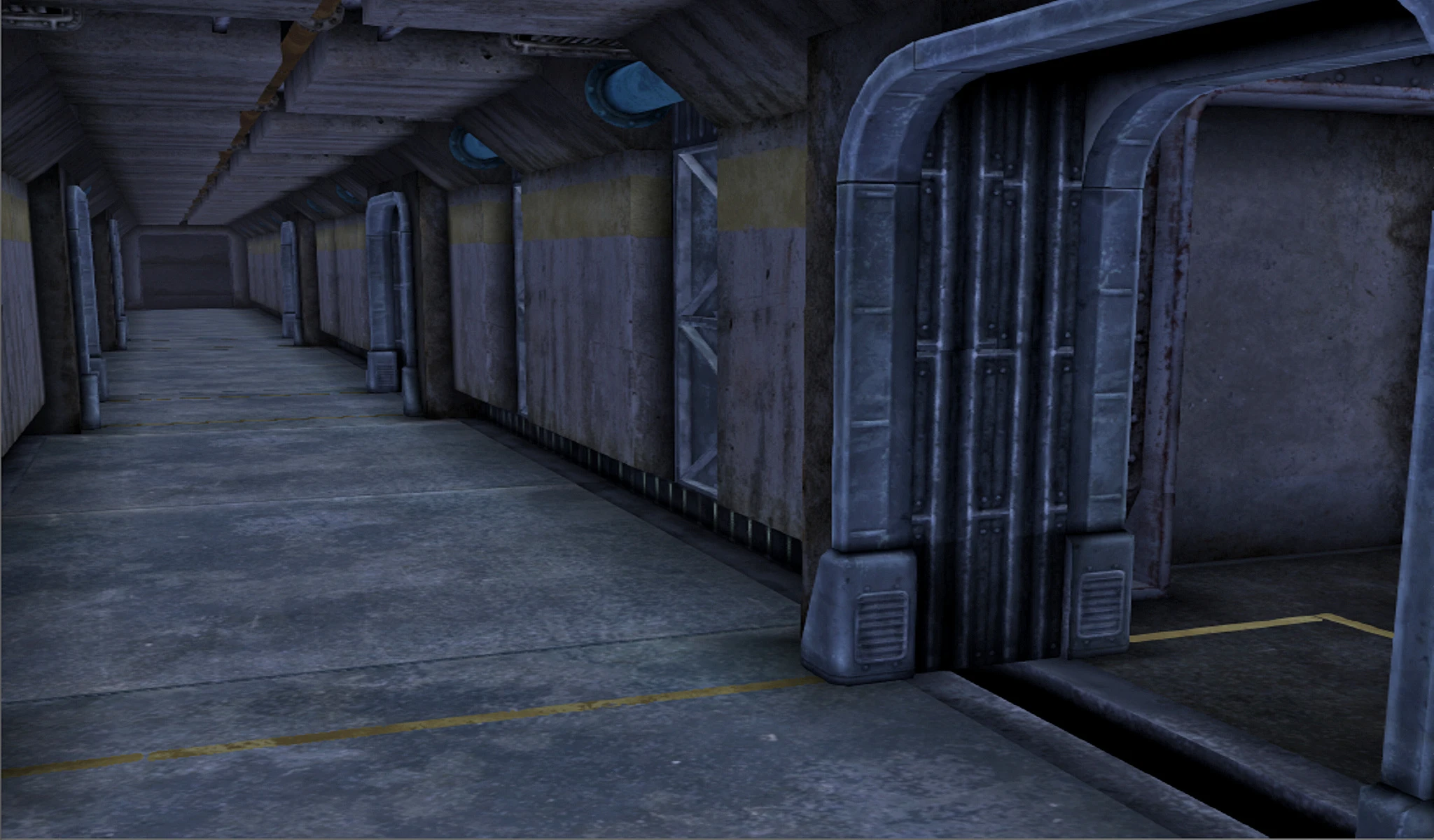 Upcoming Mod Freeside Alive Freeside North Trainstation And Vault X 01 At Fallout New Vegas 1219