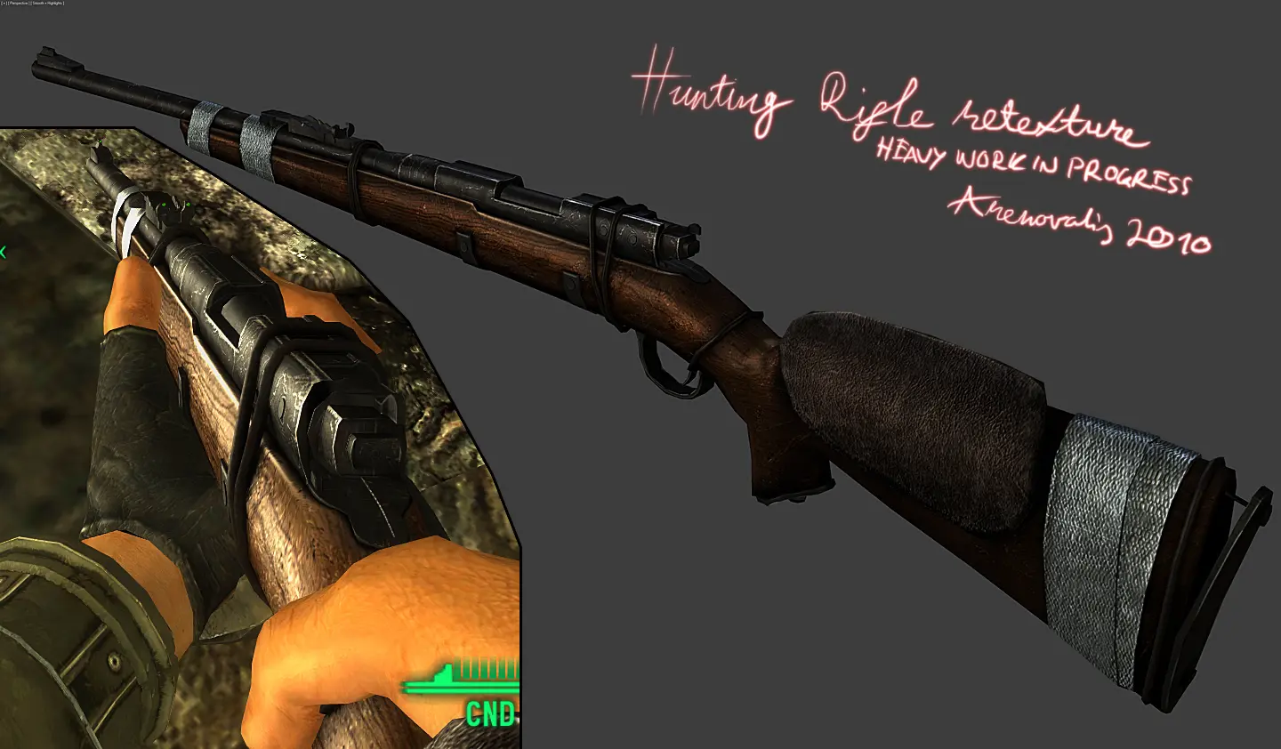 fallout new vegas battle rifle mods