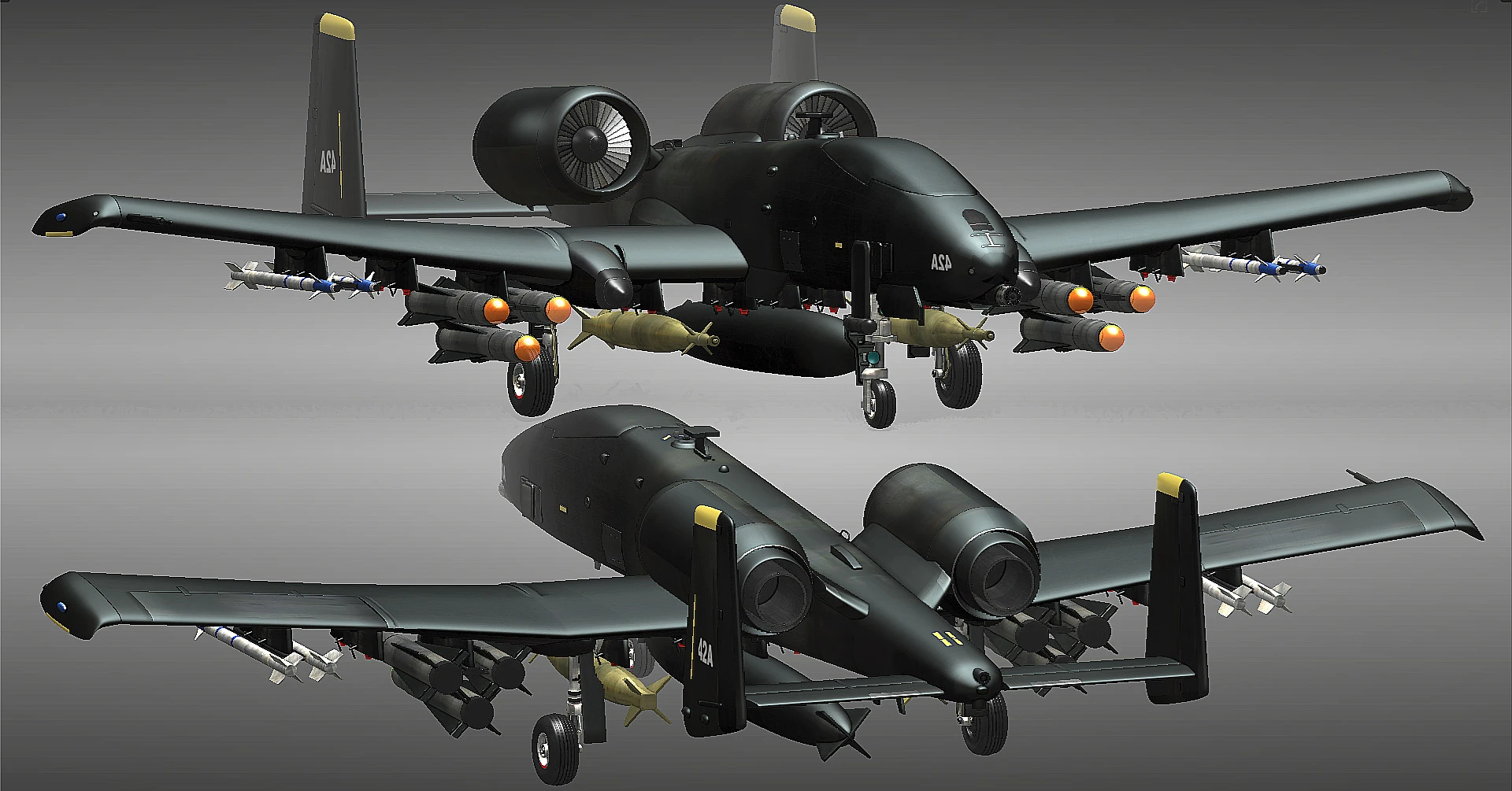 3a 10b 2. A-10a "Thunderbolt II". A-10 Thunderbolt. A 10c Thunderbolt. N/AW A-10a Thunderbolt II.