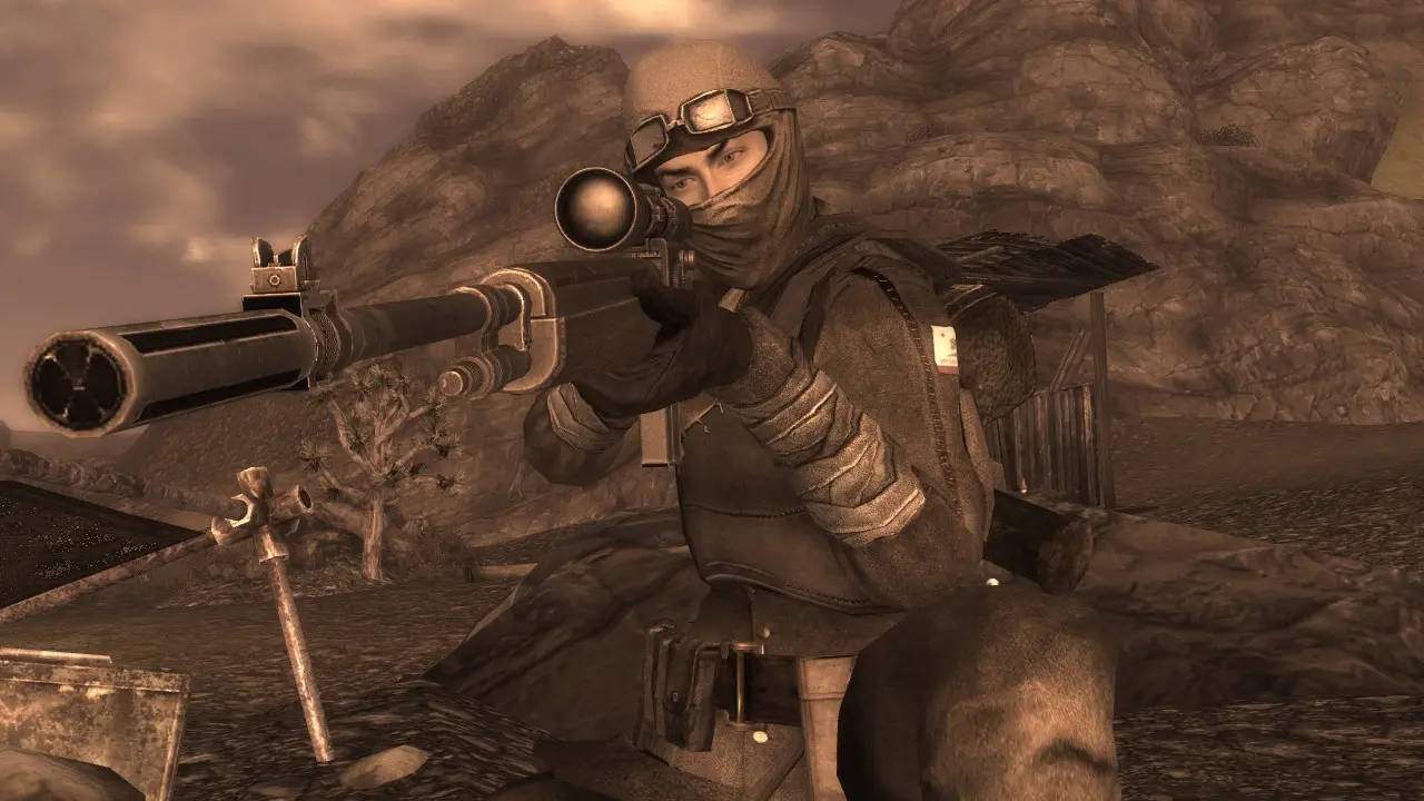 Ncr Redesigned Face Wrap Armor At Fallout New Vegas Mods And Community