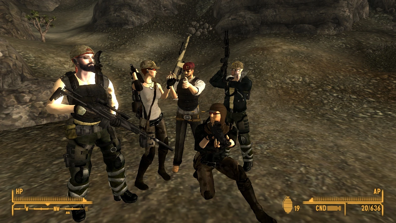 2nd recon team at Fallout New Vegas - mods and community