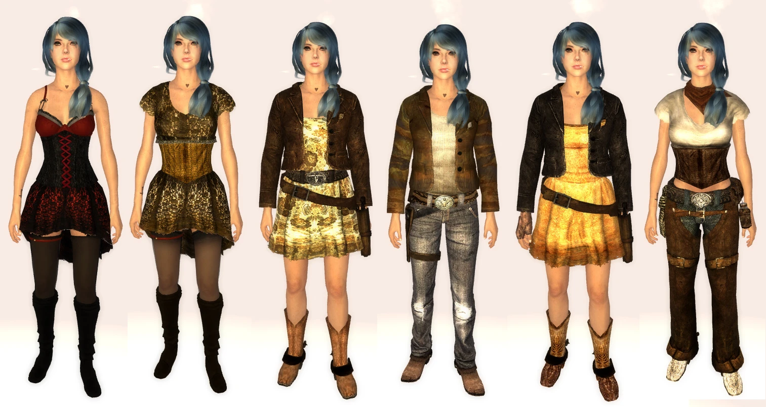 Cowgirl Cass Outfit at Fallout New Vegas - mods and community