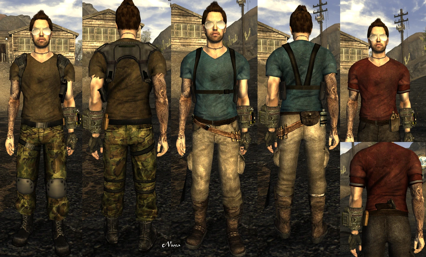 Fallout new vegas type 4 alternative outfits фото 95