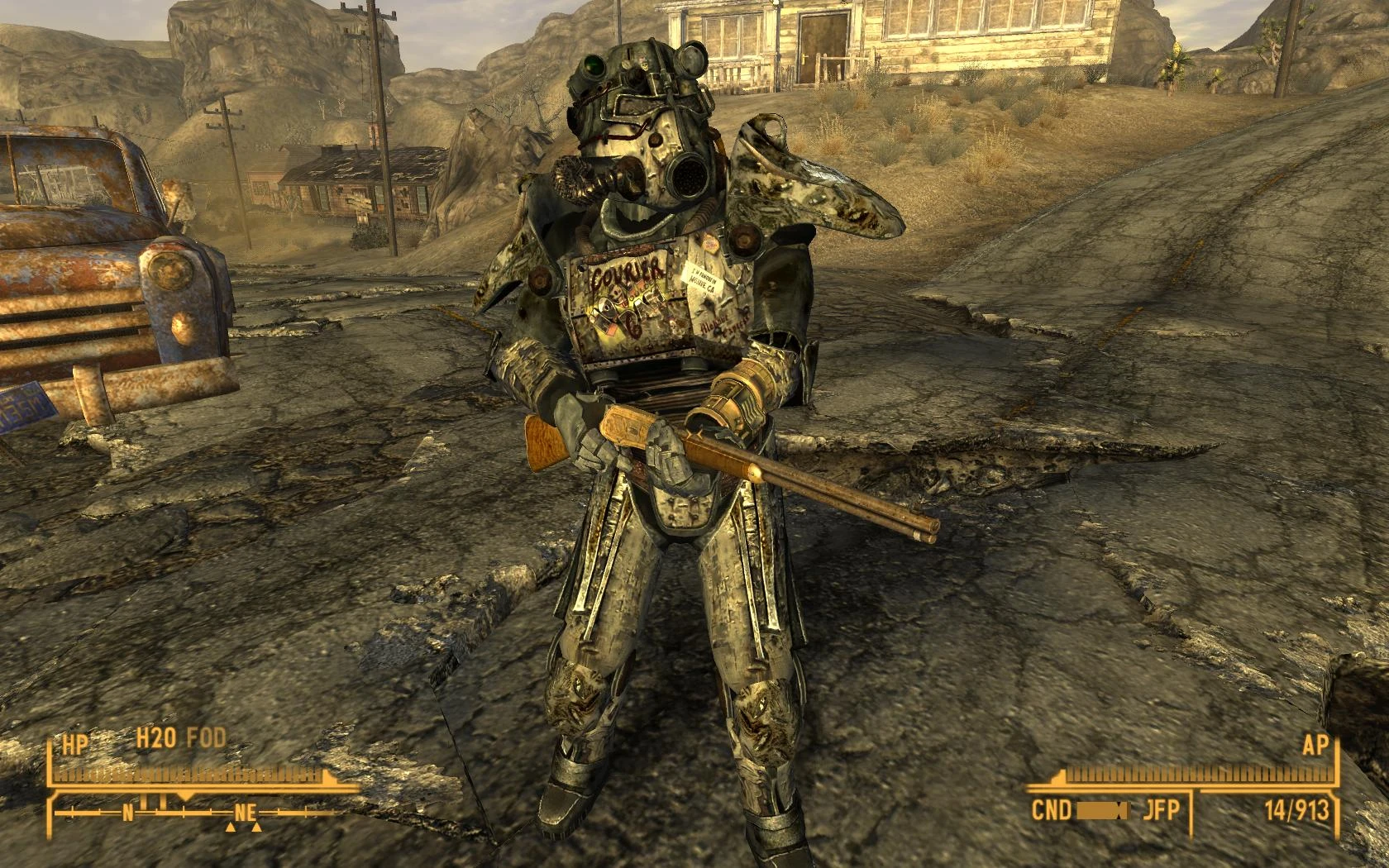 The Courier at Fallout New Vegas - mods and community