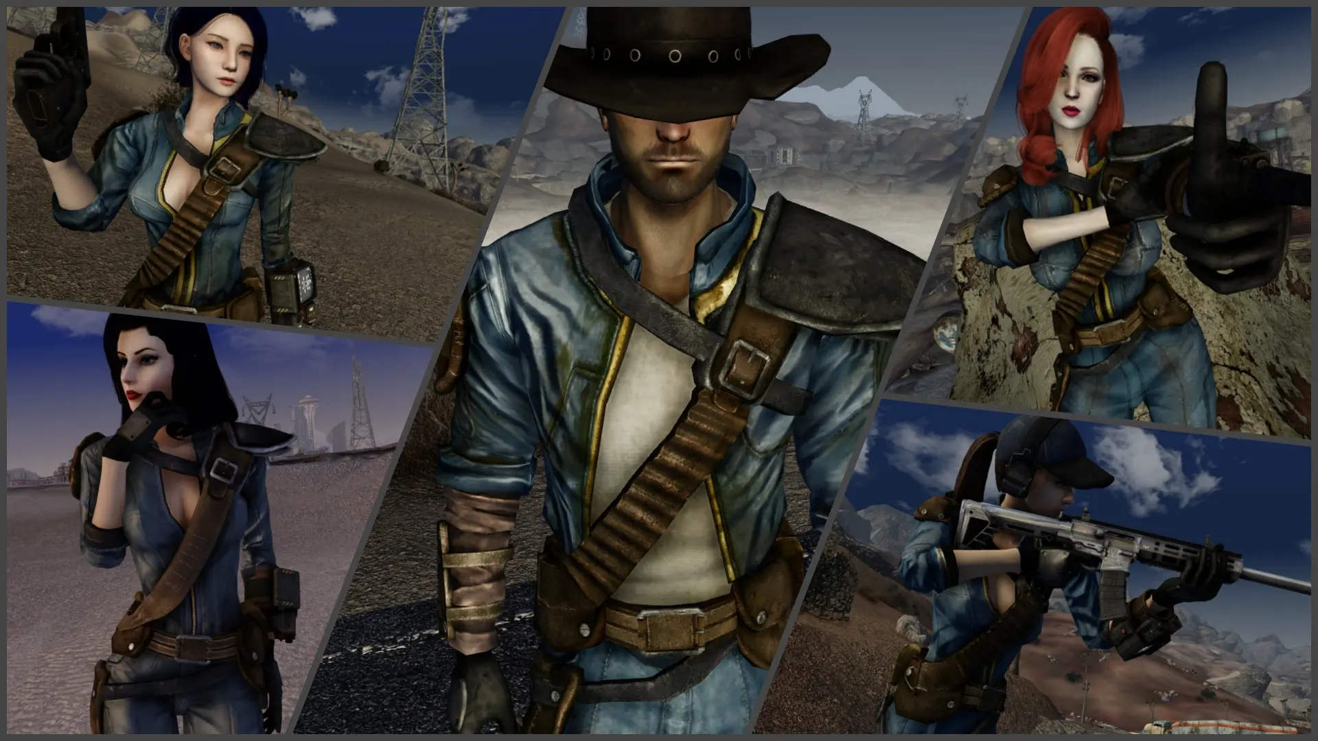 Unzipped Armored Vault Suit 5 UPDATE at Fallout New Vegas - mods and  community