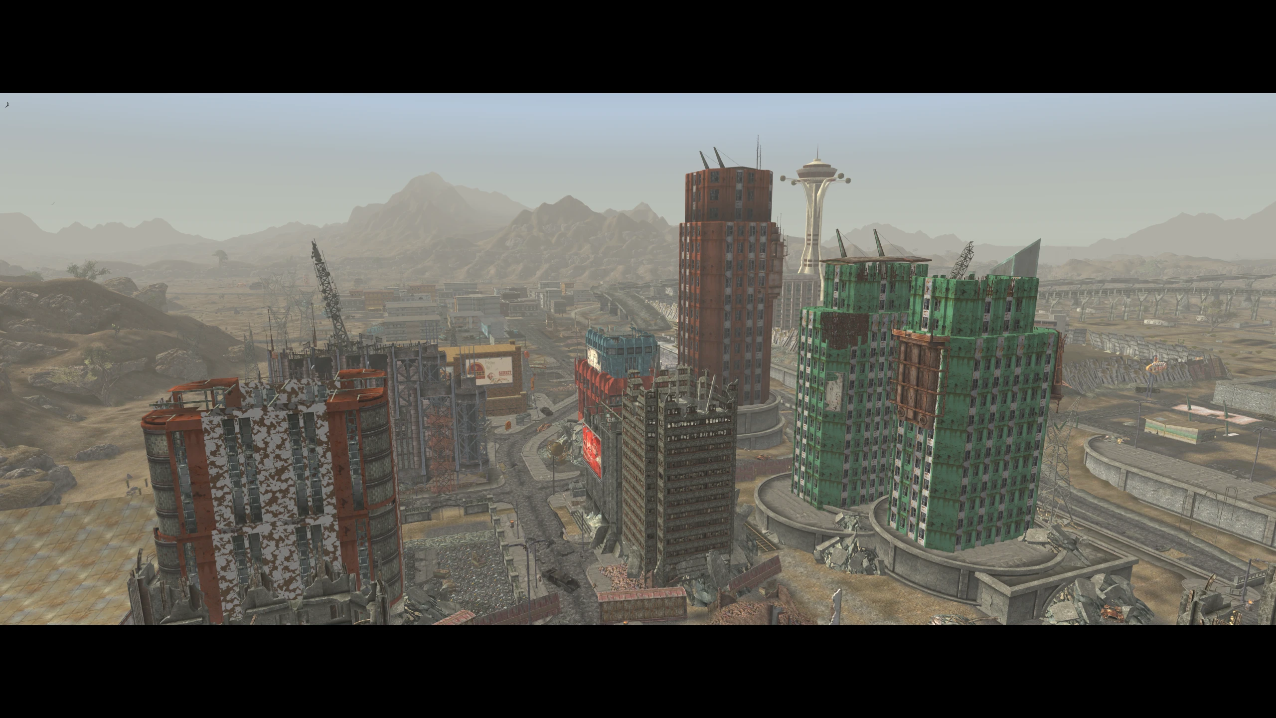 Fallout New Vegas Map In Cities Skylines  Remake Timelapse - Full Build 