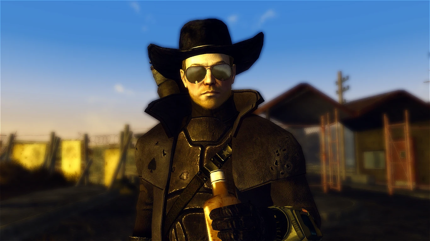 The Courier at Fallout New Vegas - mods and community