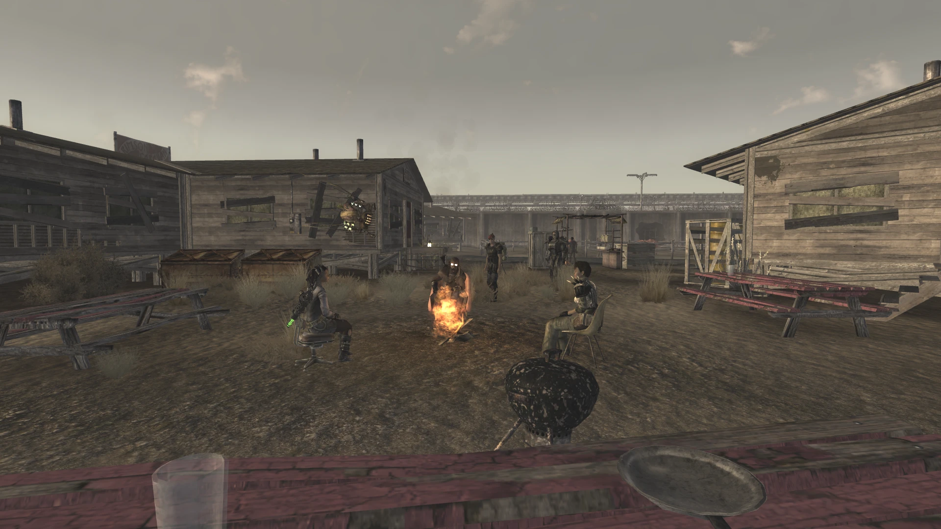 At Crimson Caravan Company at Fallout New Vegas mods and