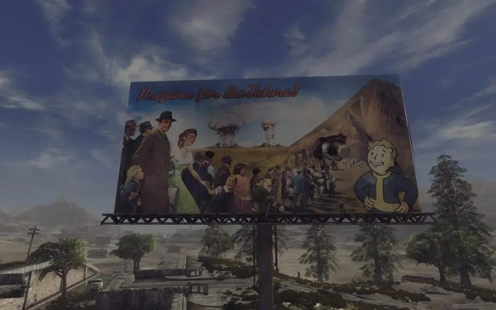 Fallout 4 Billboard at Fallout New Vegas - mods and community