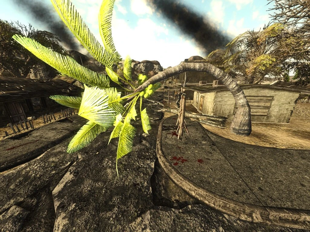 Palm Tree from a fallout 3 mod