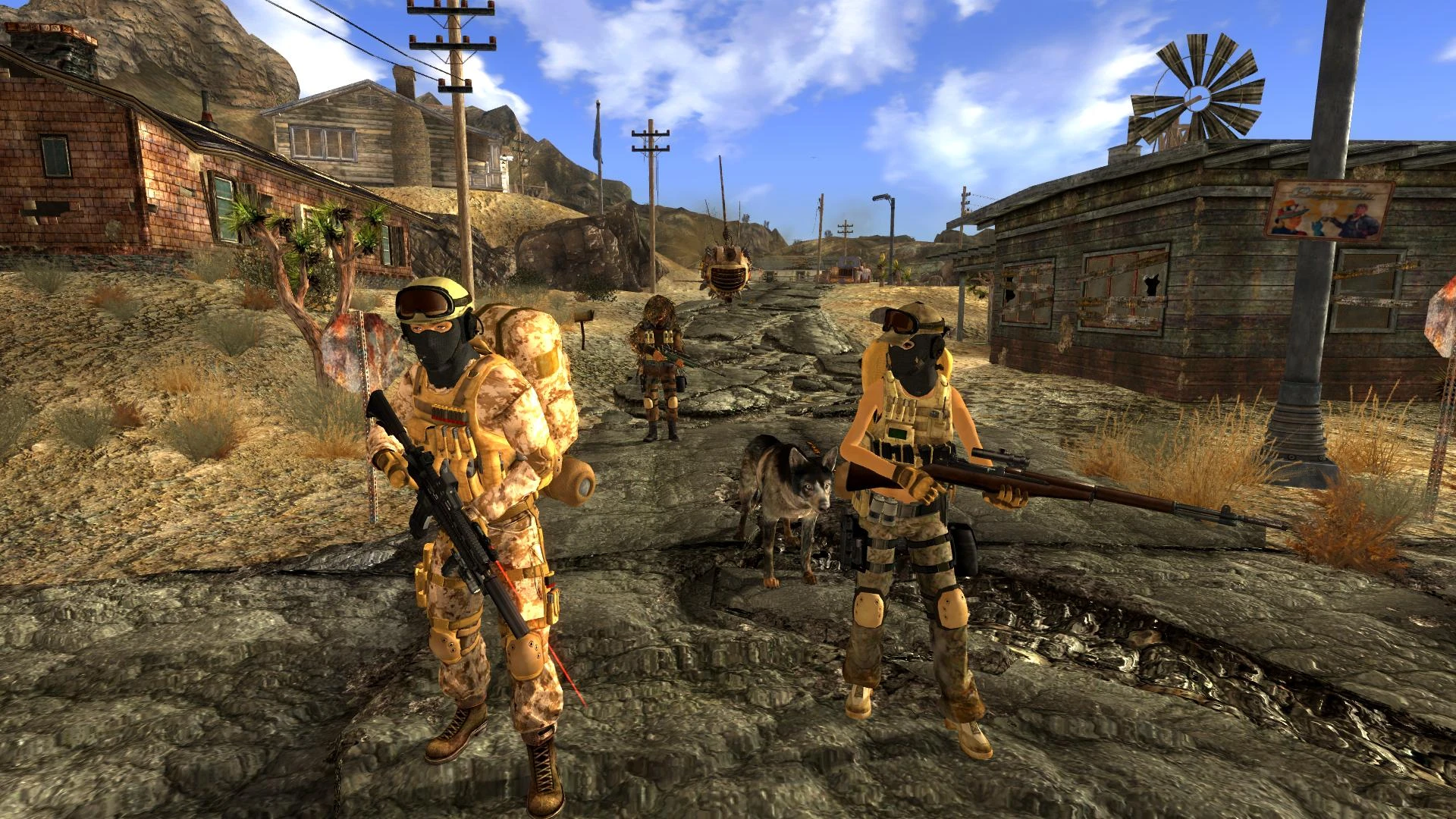 Fire Team Take 2 at Fallout New Vegas - mods and community