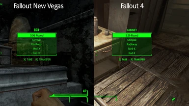 Fallout 4 Quickloot for New Vegas REPLICA