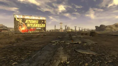 Atomic Wrangler sign at Fallout New Vegas - mods and community