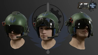 BOS combat armor helmet concept