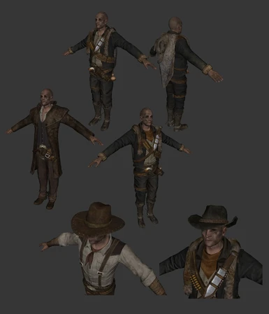 Rebels and Rogues Outfit Pack WIP2