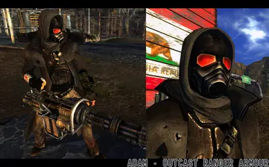 ADAM - Outcast Ranger Armour at Fallout New Vegas - mods and community