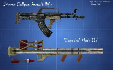 Chinese bullpup and Bazooka Concept at Fallout New Vegas - mods and ...