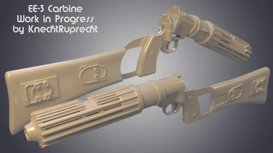 EE-3 Carbine Highpoly WIP UPDATE