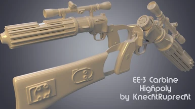 EE-3 Carbine Highpoly