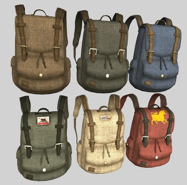 Upcoming re-make of my Canvas Backpacks mod from last year