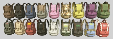 More backpack variants