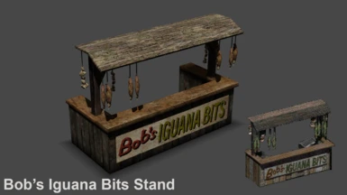 Classic Bob's Iguana Bits Stand