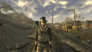 armor front at Fallout New Vegas - mods and community